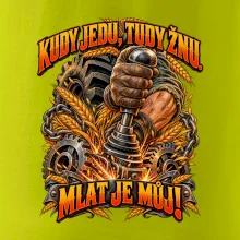 Kudy jedu tudy žnu řadicí páka traktoru