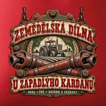 Zemědělská dílna u zapadlého kardanu