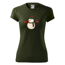 Vánoční sněhulák