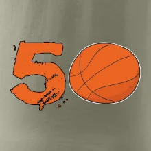 Basketball kulaté narozeniny 50