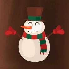 Vánoční sněhulák