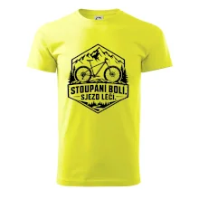 Stoupání bolí sjezd léčí - horské kolo