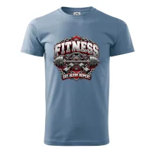 Fitness činka a závaží eat sleep repeat