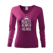 Princesses are born in (vlastní nápis měsíc narození)