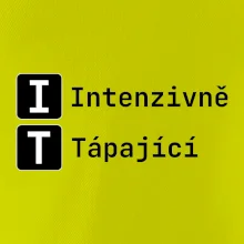 IT Nápis Intenzivně Tápající