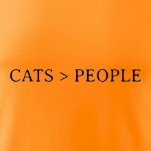 Cats > people