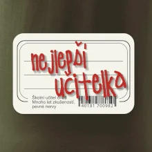 Nejlepší učitelka sešit