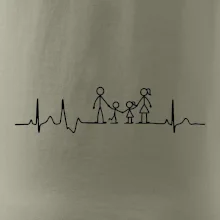 EKG rodina - kluk holka