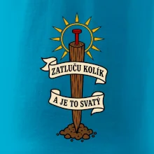 Geodet zatluču kolík a je to svatý