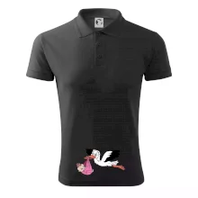 Čáp a miminko - holka (Hana-creative)