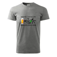 Jedno pivo = 10 km na E-bike. Dneska mým cílem je 100 km!