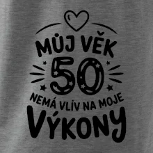 Můj věk nemá vliv na moje výkony