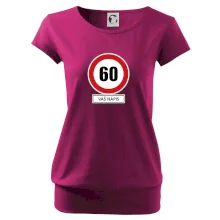 Dopravní značka - rychlost 60 - váš nápis