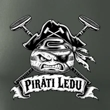 Piráti ledu -  curlingový Jolly Roger