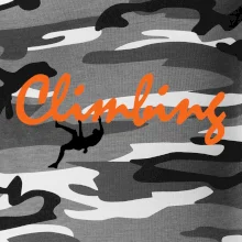 Climbing psací text