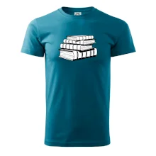 Knihy černobílé na sobě