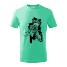 Fotograf kreslený tužkou