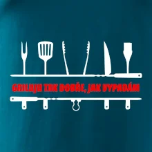 Griluju tak dobře, jak vypadám