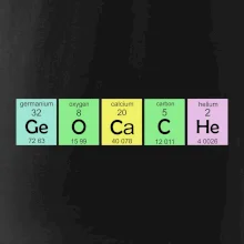 Geocache - periodická tabulka