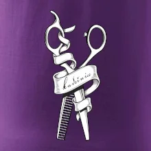 Kadeřnice nůžky a hřeben