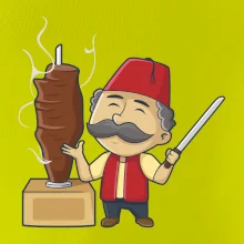 Kebab kuchař