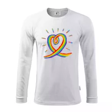 Srdce pride duha kreslená Srdce pride duha kreslená