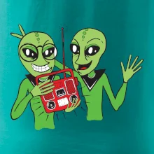 Ufo a rádio (Pecka design)