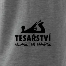Tesařství - hoblík (vlastní nápis)