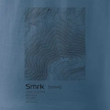 Smrk - vrstevnice v obdélníku