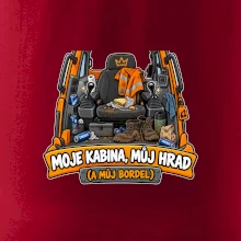 Kabina bagristy můj hrad a můj bordel