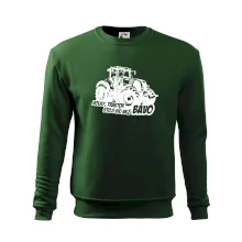 Holky, traktor stojí víc než bávo