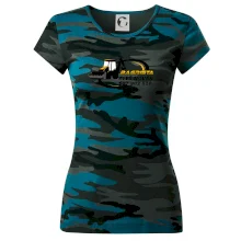 Bagrista v kruhu - vlastní nápis