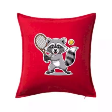 Mýval hraje tenis kreslený