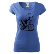 Kapybara na kole černá