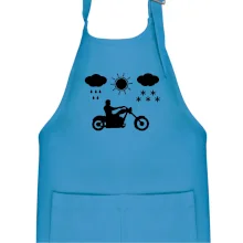 Motorkář za každého počasí - chopper