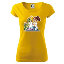 Chemik a dinosaurus - Holka