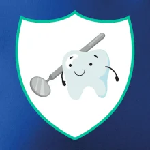 Zoubek na prsu - zrcátko