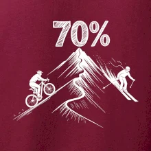 Narozeniny cyklista a lyžař 70