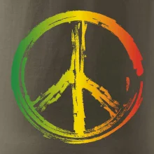 Peace symbol paint