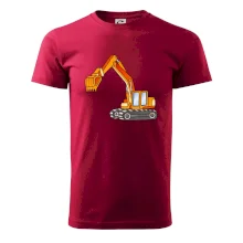 Bagr bez nápisu oranžový