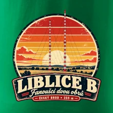 Liblice B retro odznak dvou vysílačů