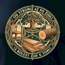 Od stromu až po dřevěnou židli