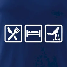 Eat sleep koloběh - koloběžka Eat sleep koloběh - koloběžka