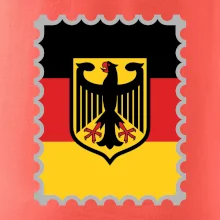 Německá známka - vlajka