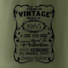 Vintage Etiketa - 1985