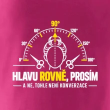 Hlavu rovně prosím