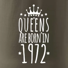 Queens are born in 1972
