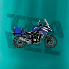 Cestovní enduro modré