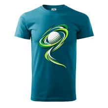 Golfový míček zelená dynamika
