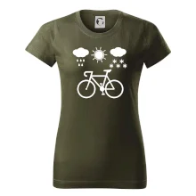 Cyklista za každého počasí